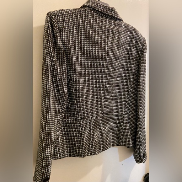 Donna Toran jacket black and white tweed - Picture 2 of 5